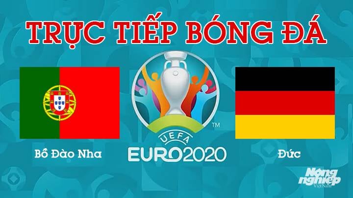 Trực tiếp bóng đá EURO 2020 giữa Bồ Đào Nha vs Đức
