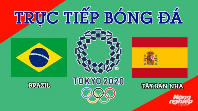 Trực tiếp bóng đá Brazil vs Tây Ban Nha tại trận Olympic 2020 lúc 18h30 hôm nay 7/8/2021