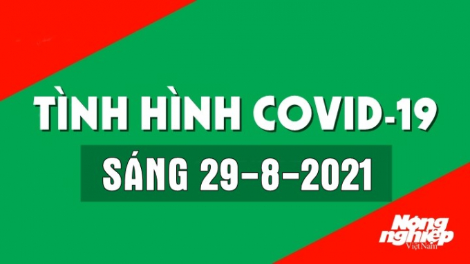 Tình hình Covid-19 trong nước và thế giới sáng nay 29/8/2021