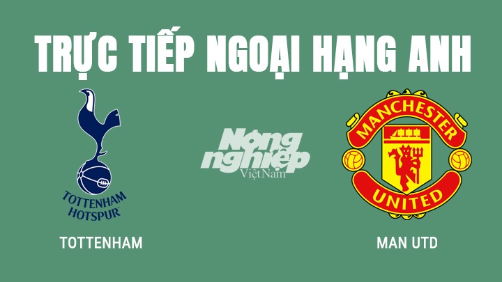 Trực tiếp bóng đá Ngoại hạng Anh 2022 giữa Tottenham vs Man Utd