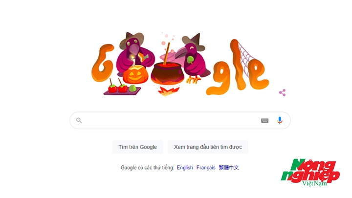 Google chào mừng lễ hội Halloween 2021