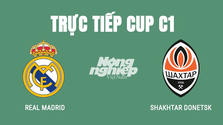 Trực tiếp bóng đá Cup C1 giữa Real Madrid vs Shakhtar hôm nay 4/11/2021