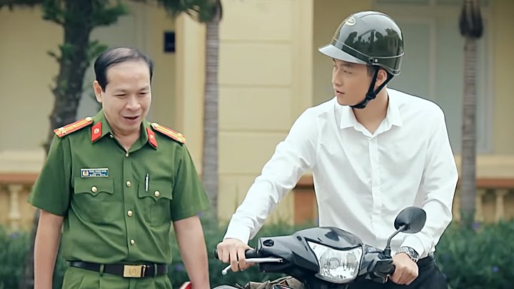 Cấp trên muốn bổ nhiệm Nam về Tân Mai làm trưởng công an xã. Ảnh chụp màn hình.