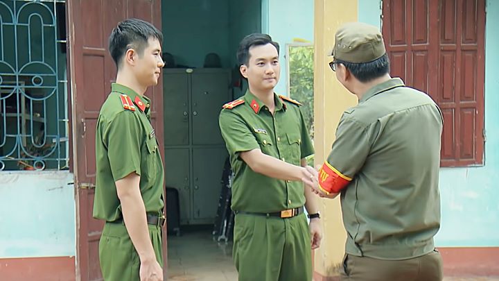 Nam và ông Quyền có cuộc gặp đầu tiên với nhau. Ảnh chụp màn hình