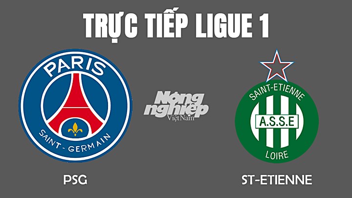 Trực tiếp bóng đá Ligue 1 giữa PSG vs ST-Etienne hôm nay 28/11/2021