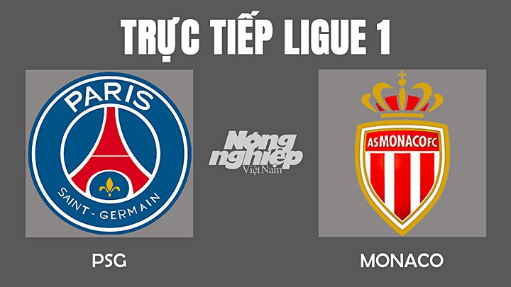Trực tiếp bóng đá Ligue 1 giữa PSG vs Monaco hôm nay 13/12/2021