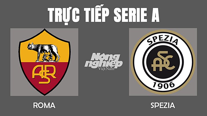 Trực tiếp bóng đá Serie A 2022 giữa Roma vs Spezia hôm nay 14/12/2021