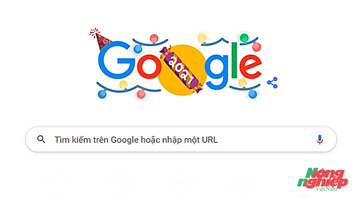 Google Doodle hôm nay 31/12/2021: New Year's Eve