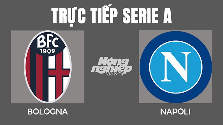 Trực tiếp bóng đá Serie A 2022 giữa Bologna vs Napoli hôm nay 18/1/2022