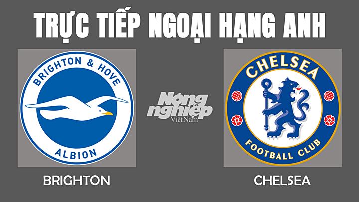 Trực tiếp bóng đá Ngoại hạng Anh giữa Brighton vs Chelsea hôm nay 19/1/2022