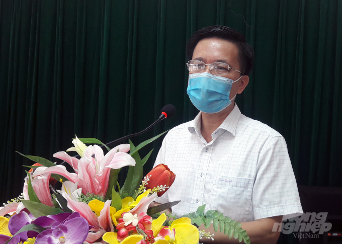 Ông Đỗ Thái Hòa, Phó Giám đốc Sở Y tế tỉnh Thanh Hóa mong muốn mỗi người dân là một chiến sỹ trên mặt trận phòng chống dịch covid-19. Ảnh: Võ Dũng.
