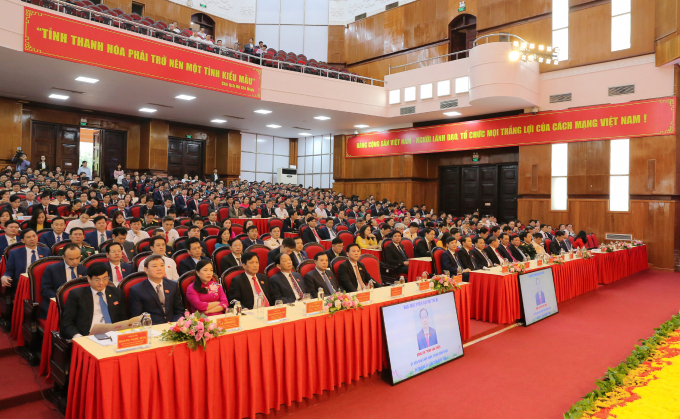 Tham dự Đại hội đại biểu tỉnh Thanh Hóa lần thứ XIX, nhiệm kỳ 2020-2025 có 448 đại biểu chính thức, đại diện cho hơn 229.000 đảng viên trong toàn đảng bộ. Ảnh: BTH.