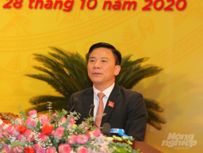 Ông Đỗ Trọng Hưng được bầu giữ chức Bí thư Tỉnh ủy Thanh Hóa khóa XIX, nhiệm kỳ 2020-2025. Ảnh: VD.