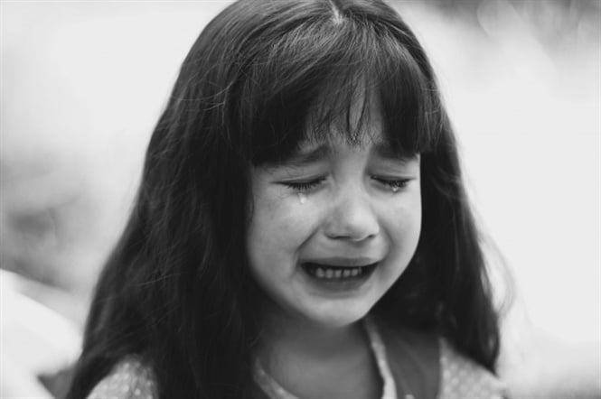 Những bức ảnh trẻ em khóc cảm động và xúc động