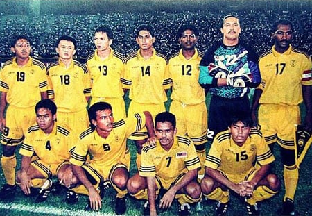 Đội tuyển Malaysia tham dự AFF Cup năm 1998