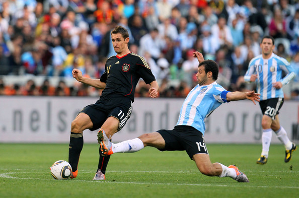 Argentina đã gục ngã trước Đức tại tứ kết World Cup cách đây 4 năm