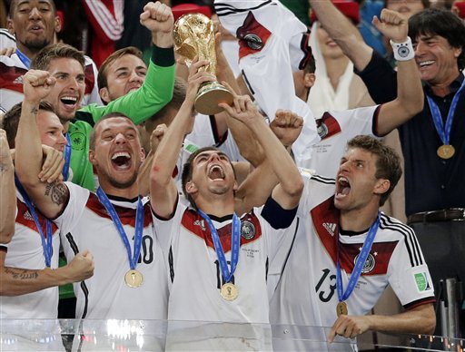 Đội tuyển Đức nhận số tiền thưởng lên đến 35 triệu USD