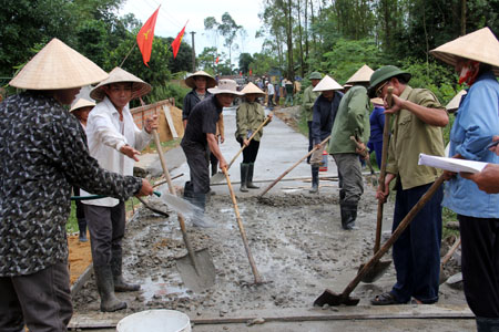 Một dự án phát triển giao thông nông thôn của Bộ Giao thông vận tải (Ảnh minh họa)