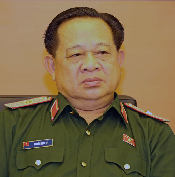 Thiếu tướng Nguyễn Xuân Tỷ - Ảnh: Việt Dũng