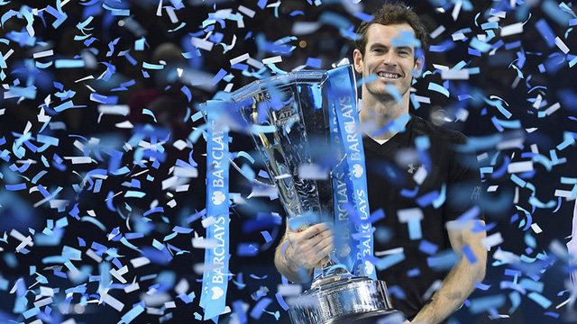   Murray đăng quang lần đầu ở ATP World Tour Finals  