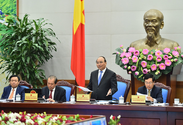 Thủ tướng phát biểu khai mạc hội nghị (ảnh: VGP)
