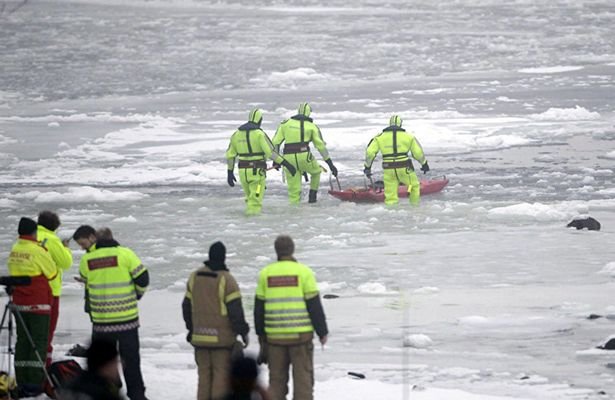 Hiện trường trực thăng rơi ở Na Uy, không ai sống sót 