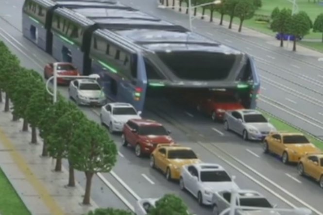Trung Quốc chế tạo xe bus chở 1.400 khách 