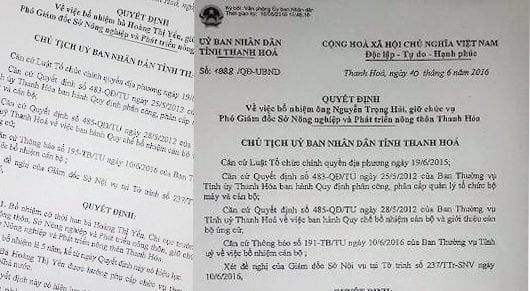 Kiểm tra vụ Sở NN&PTNT Thanh Hóa có 8 phó giám đốc 