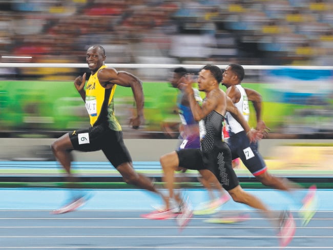 Bức ảnh đắt giá về Usain Bolt