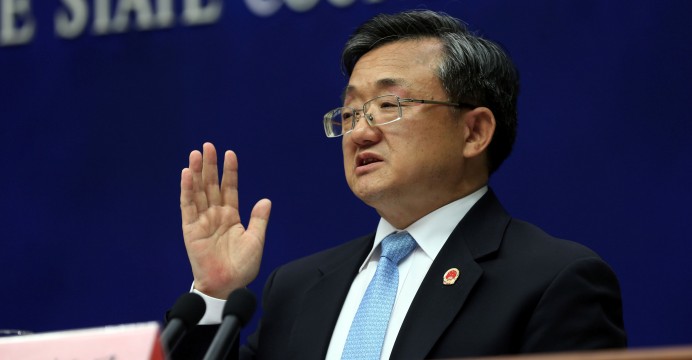 Thứ trưởng Ngoại giao Trung Quốc Lưu Chấn Dân. (Ảnh: Reuters)