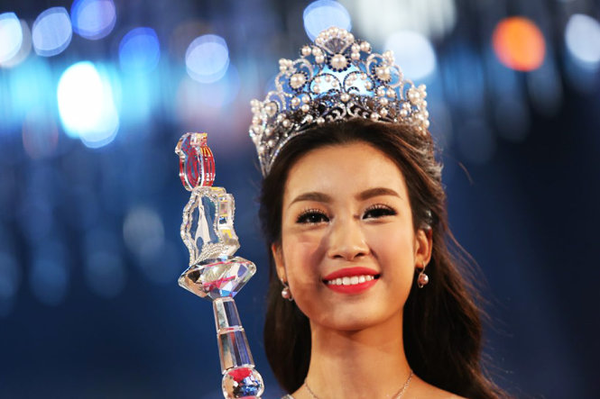Cận cảnh nhan sắc Hoa hậu Việt Nam 2016 Đỗ Mỹ Linh 