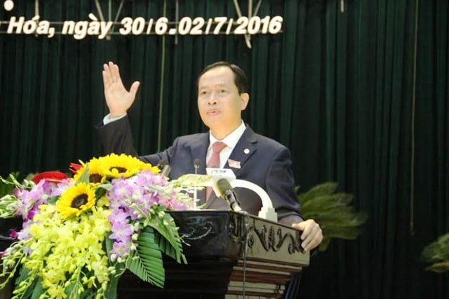 Ông Trịnh Văn Chiến - Bí thư Tỉnh ủy kiêm Chủ tịch HĐND tỉnh Thanh Hóa.