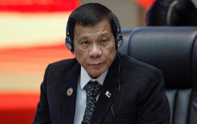   Tổng thống Philippines Rodrigo Duterte. (Ảnh: Reuters)  