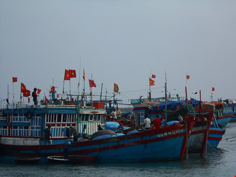 Hàng trăm tàu đánh cá bắt đầu mùa biển mới ra Hoàng Sa - ảnh 3
