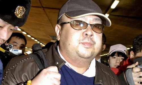 Kim Jong-nam, anh trai cùng cha khác mẹ của lãnh đạo Triều Tiên Kim Jong-un. Ảnh: AP