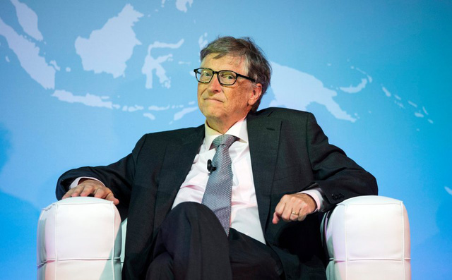Bill Gates trong một cuộc gặp gỡ tại London vào tháng 10/2016 (Nguồn: EPA)