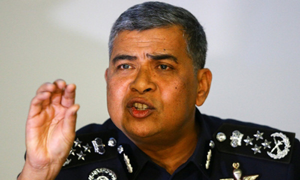   Chánh thanh tra cảnh sát Malaysia Khalid Abu Bakar. (Ảnh: Star)  