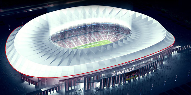 Thiết kế SVĐ mới của Atletico Madrid