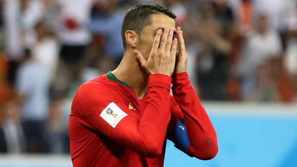 Ronaldo bỏ lỡ cơ hội ghi sáu bàn liên tiếp cho đội tuyển quốc gia tại World Cup. Ảnh: FIFA.