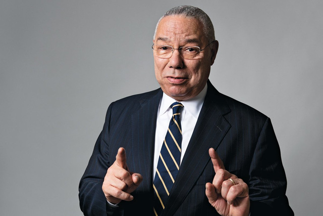 Cựu Ngoại trưởng Mỹ Colin Powell (Ảnh: Newsweek)