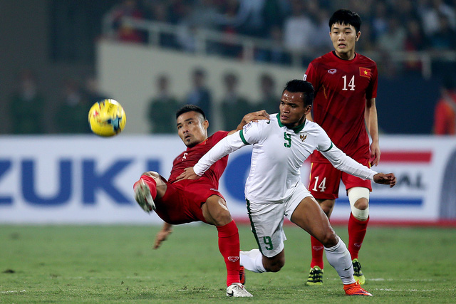Đội tuyển Việt Nam chỉ mới đá đẹp ở các trận giao hữu, còn ở các giải chính thức thì không (ảnh: Gia Hưng)