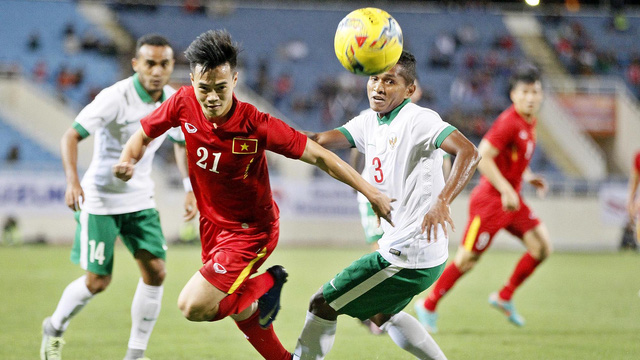 Indonesia hiện nay khác hẳn so với hồi đá giao hữu với đội tuyển Việt Nam trước AFF Cup (ảnh: Gia Hưng)
