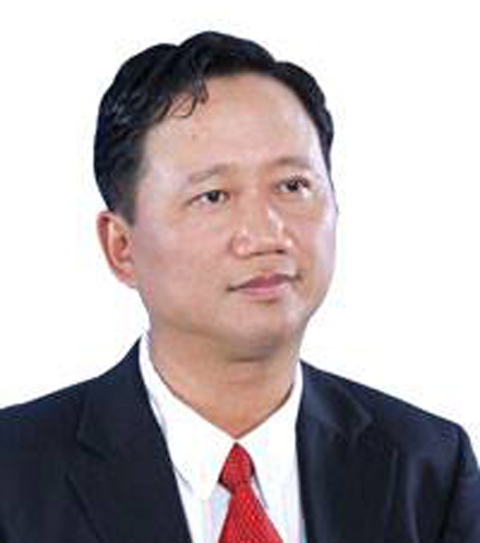Bị can Trịnh Xuân Thanh, nguyên Chủ tịch PVC bị truy nã quốc tế.