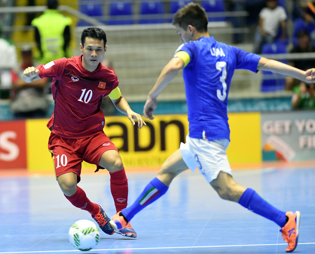 Đội tuyển futsal Việt Nam sẽ gặp Nga hoặc Bồ Đào Nha ở vòng 1/8