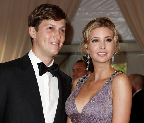 Jared Kushner và vợ, Ivanka Trump. Ảnh: IBTimes