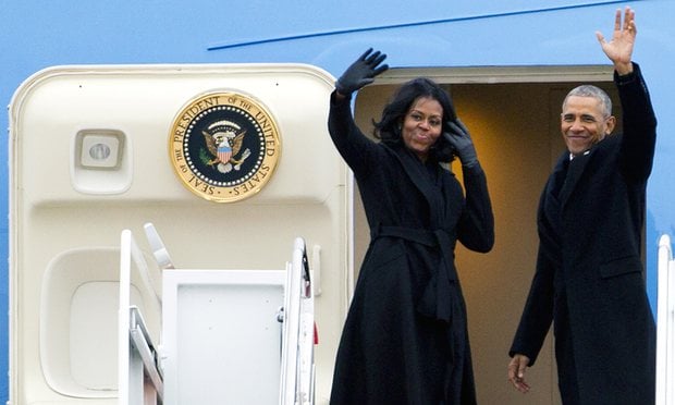   Vợ chồng Tổng thống Obama (Ảnh: AP)  