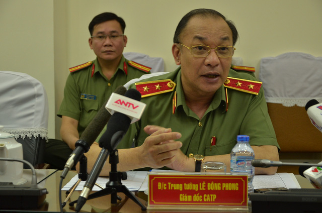 Trung tướng Lê Đông Phong – Giám đốc Công an TPHCM khẳng định, Công an TP không có chủ trương giấu án để giảm tội phạm