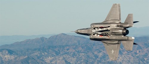 Máy bay chiến đấu F-35A. Ảnh: DefenseTalk