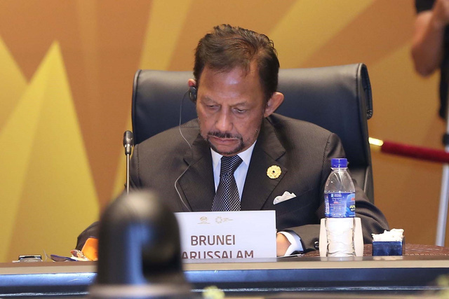   Quốc vương Brunei Hassanal Bolkiah (Ảnh: Ban tổ chức APEC Việt Nam 2017)  