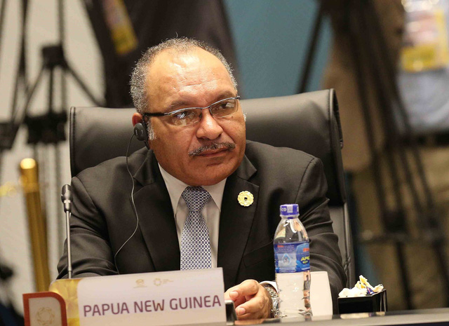   Thủ tướng Papua New Guinea Peter ONeill (Ảnh: Ban tổ chức APEC Việt Nam 2017)  